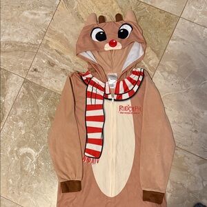 Adorable Reindeer Kids Costume with Hood